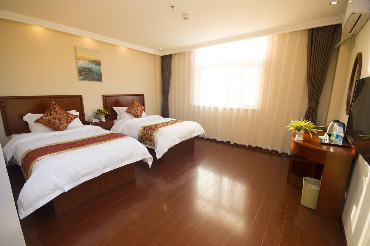 Greentree Inn Jiangsu Suqian Yiwu Business Center Fukang Avenue Express Hotel Esterno foto